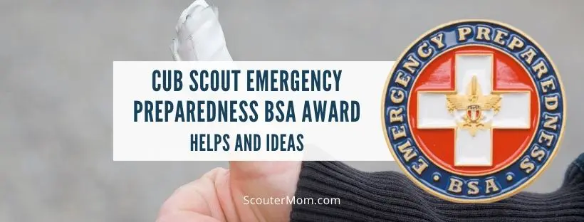 Penghargaan BSA Kesiapan Darurat (Cub Scouts) Membantu dan Ide
