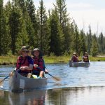 Mendayung Jauh Melalui Taman Nasional Yellowstone