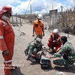 Lukman Habsi, Anggota Tim Pencarian Korban Erupsi Gunung Semeru