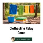 Permainan Estafet Jemuran